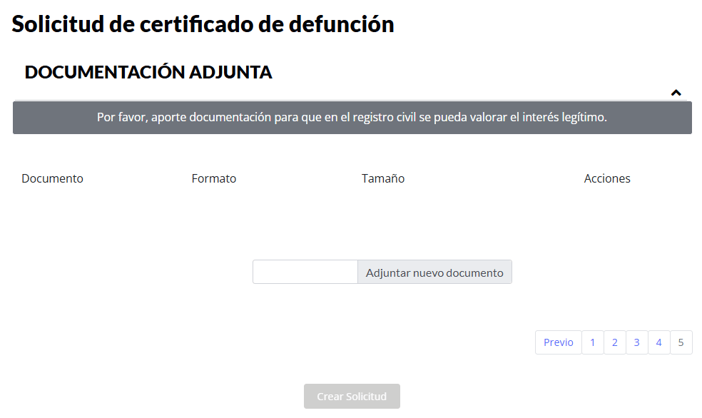 Adjuntar autorización Adjuntar autorización